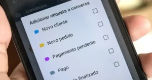 Etiquetas no WhatsApp