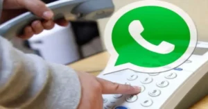 WhatsApp em número fixo