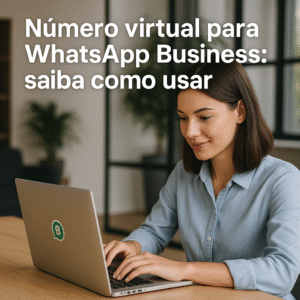 número virtual para WhatsApp Business