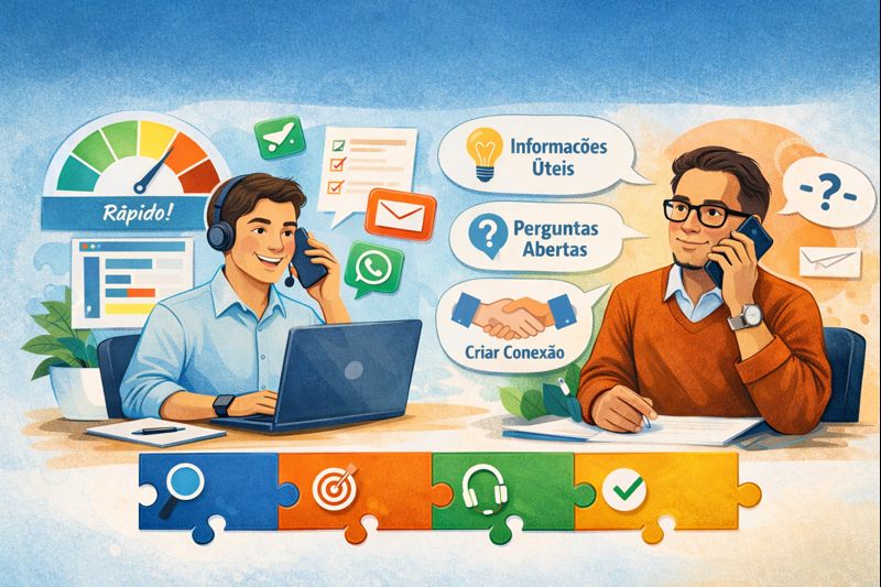 primeiro contato com o Lead