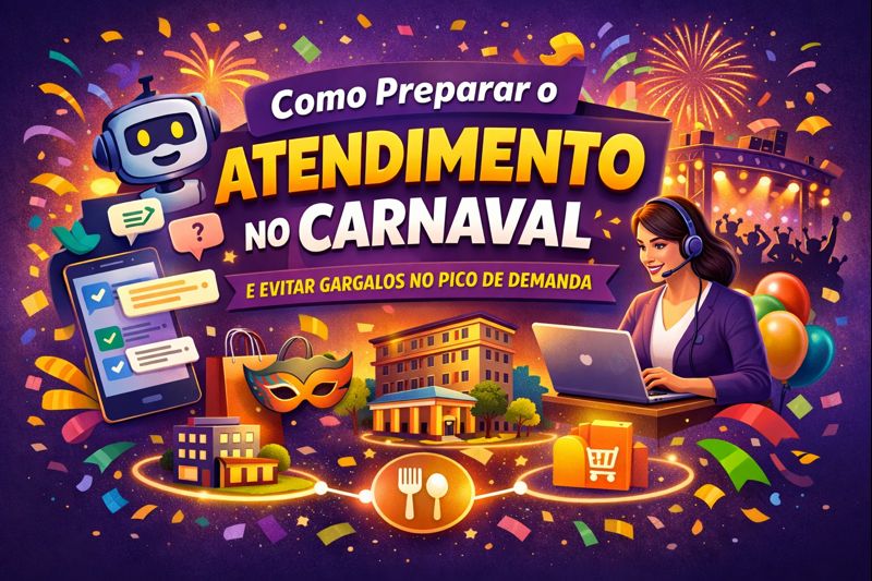 atendimento no Carnaval
