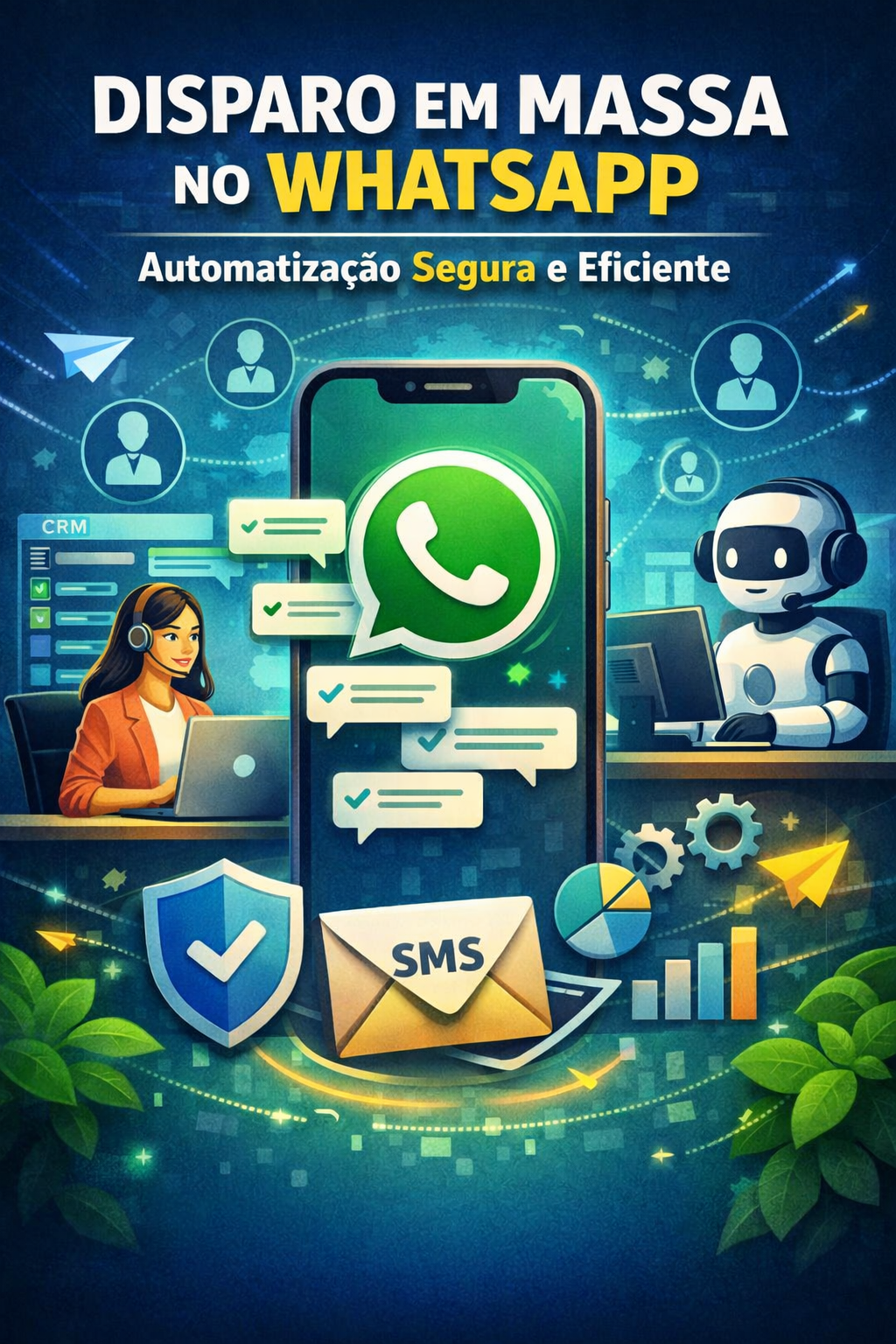 disparo em massa no WhatsApp